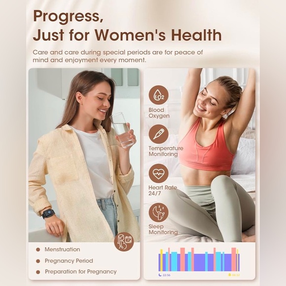 Smart Watch for Women 1.91" HD for Android Phones and iOS Phones - Picture 6 of 7